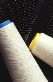 Cones of yarn for industrial use